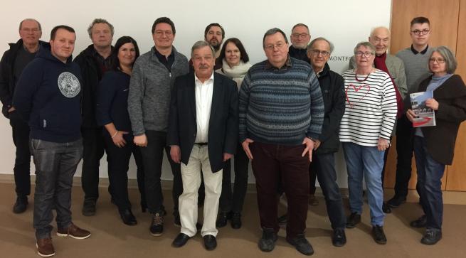 Der aktuelle Vorstand der Sozialdemokratischen Bodensee Internationale