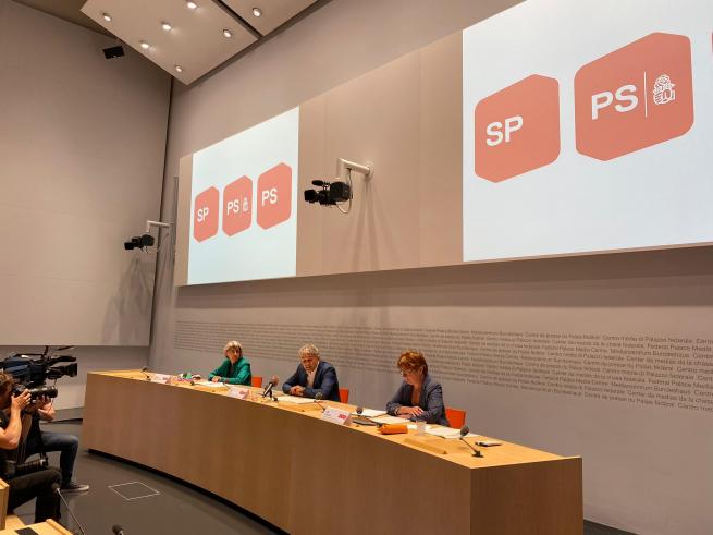 Foto der Pressekonferenz vom 21. Juli 2020